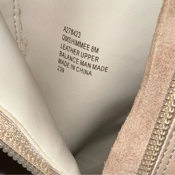 Marc Fisher, 8M, Shimmee Peep Toe Camel Suede Leather Zip/buckle ankle bootie - Picture 9 of 11